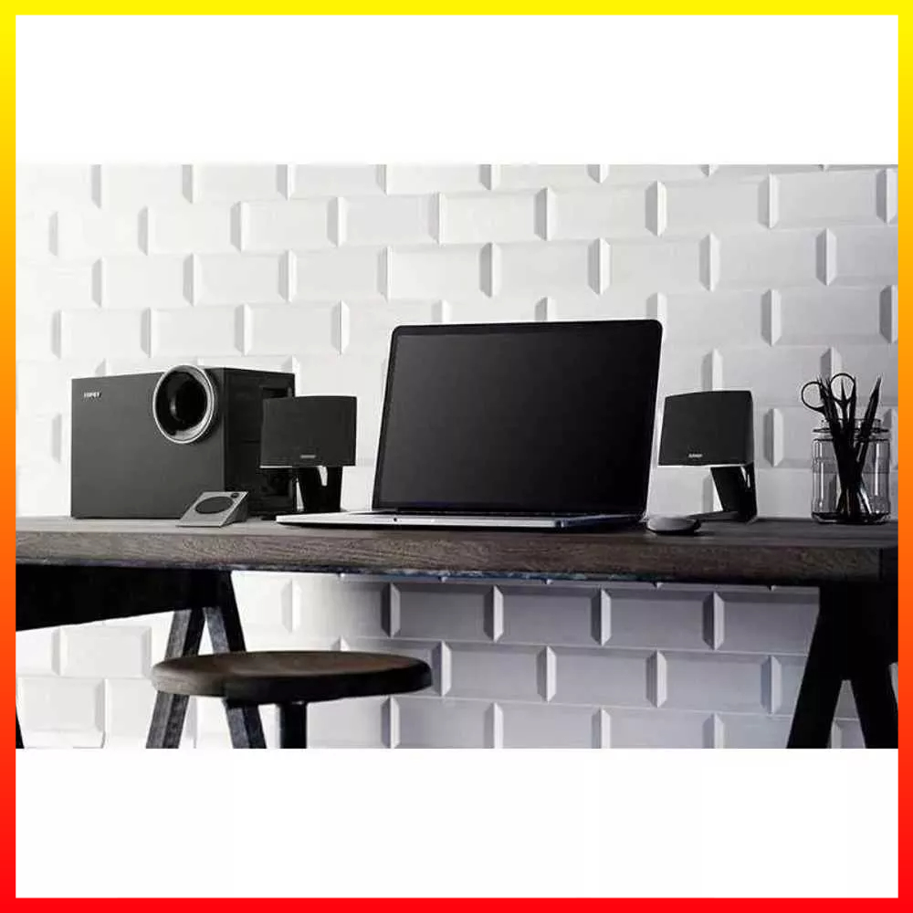 Subwoofer Speaker System Aktif Multimedia 2.1 Komputer Notebook TV Audio Rumah Edifier M1380 - I7SK2PBK