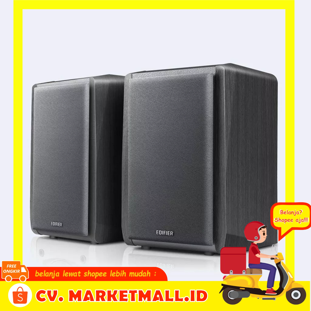 Speaker Bluetooth Nirkabel Komputer Desktop Subwoofer Connect 2 Devices Powerful Bass Edifier R1010BT - I7SK2HBK