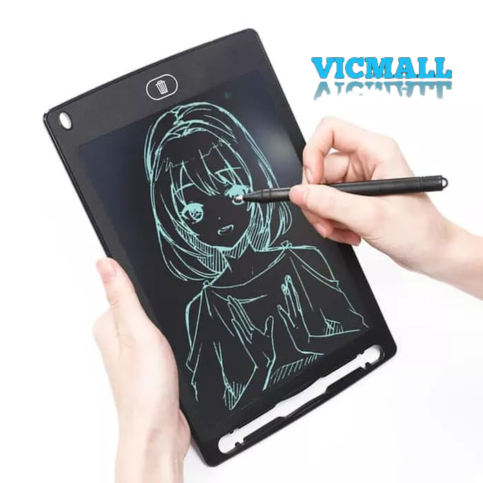 VICMALL - Papan Tulis Anak LCD Writing Color Board 8.5&quot; Papan Tulis Tablet Anak /LCD Writing tablet 8.5” / Papan Tulis Anak