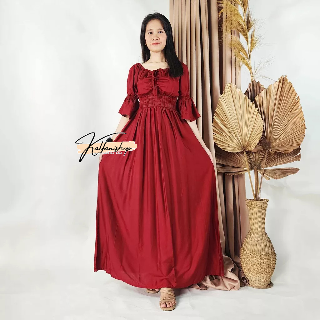 Dress Bali Andini Jumbo Panjang