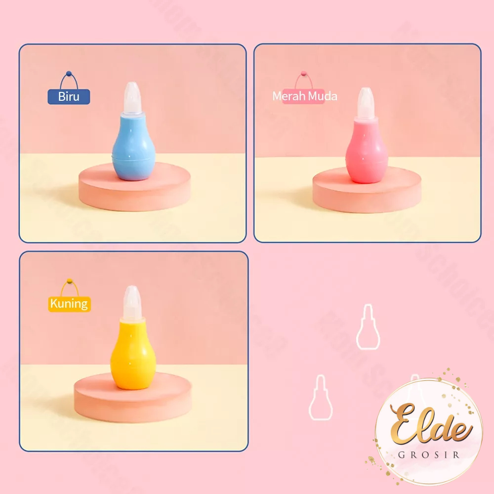 ELDE - Penyedot Ingus Bayi Alat Pembersih Hidung / Perlengkapan Bayi Nasal Aspirator Nose Cleaner