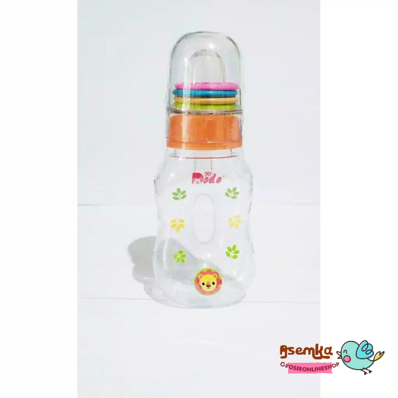 Botol susu UMIX Donat Dodo Lusty Bunny Bolong Tengah 240ml ring polos