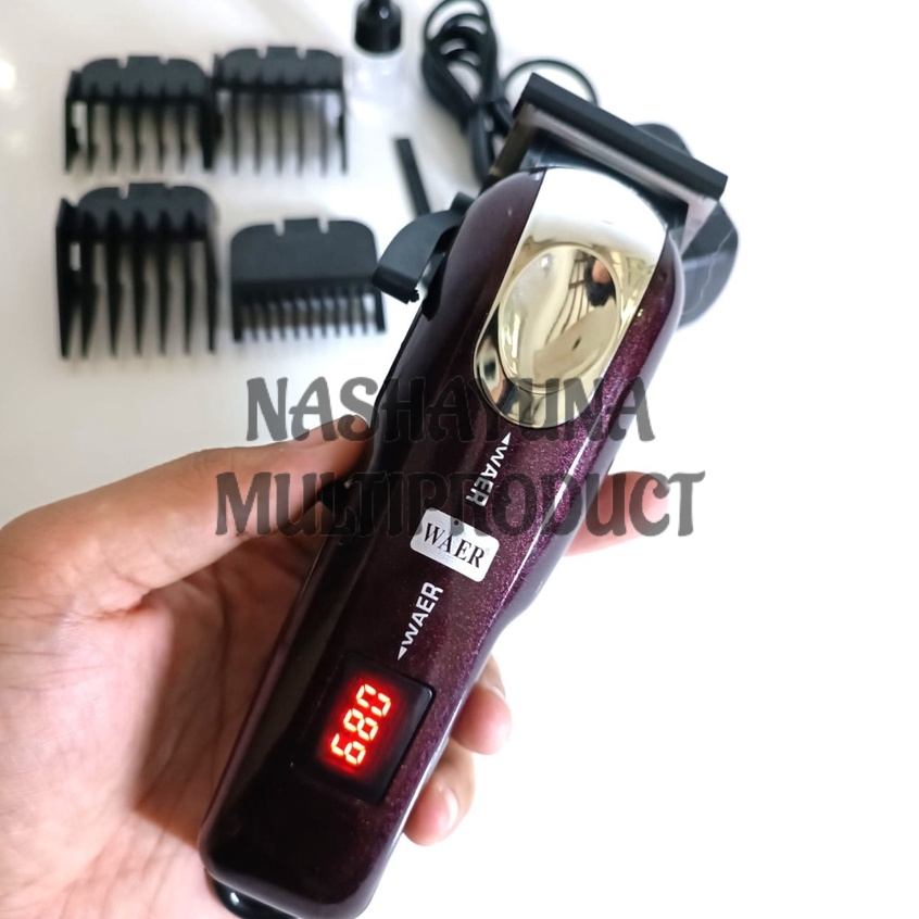 MESIN CUKUR/ALAT CUKUR RAMBUT WAER WA-9900 HAIR CLIPPER CAS ARGE PROFESIONAL