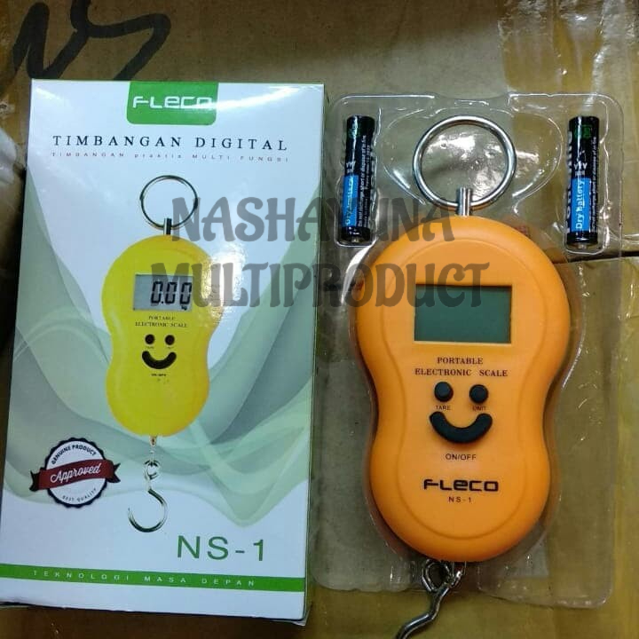 Promo!!! Timbangan Gantung Digital Fleco NS-1 / Portable Electronic