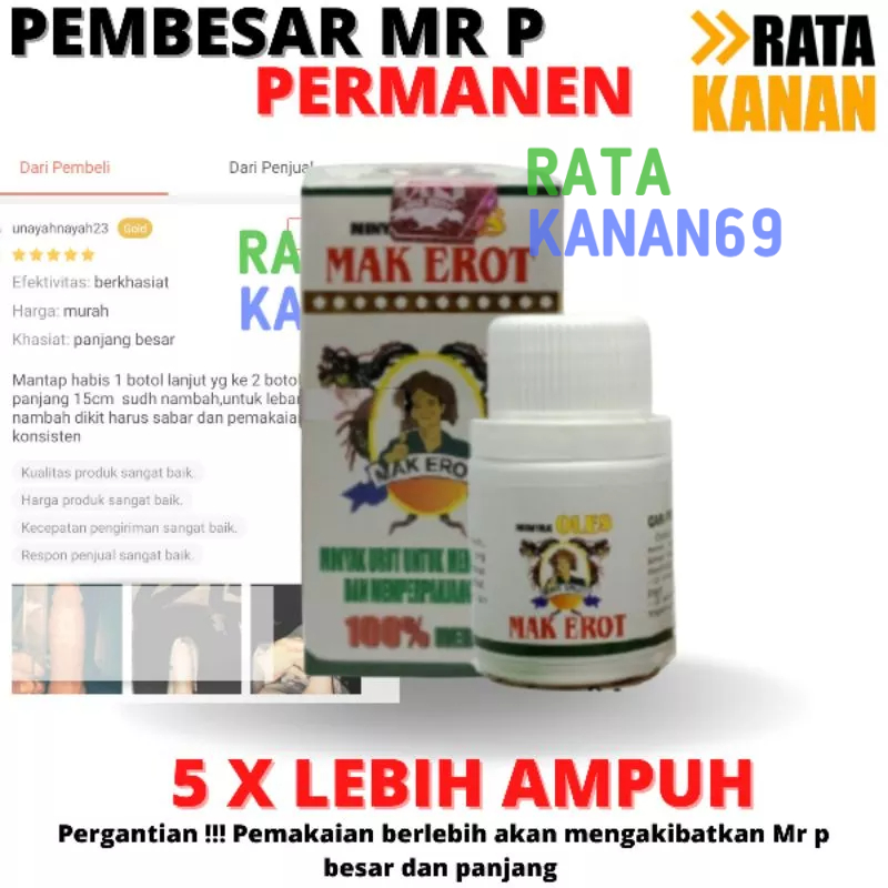 Obat Eja-kulasi Dini, Kuat, besar panjang Stamina Pria Dewasa Kelamin#Pembesar