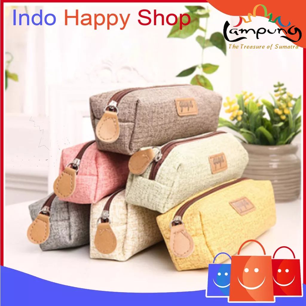 

⭐️ ⭐️Tas Pensil Tempat Alat Tulis Tempat Pulpen Dan Pensil Bahan PU Korean Style