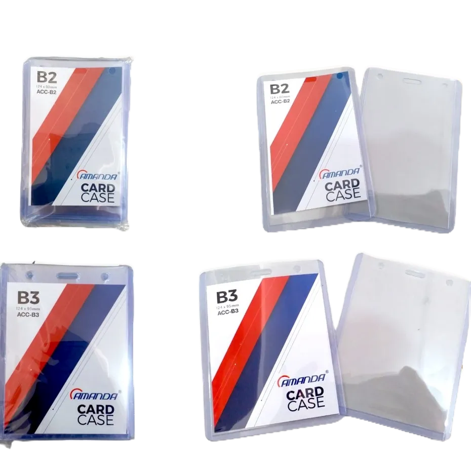 

Plastik ID Card/Card Case B2/B3