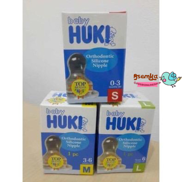 DOT HUKI GEPENG isi 3 dan isi 1 satuan / KARET dot huki orthodontic isi 3 / huki kar