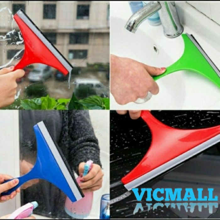 VICMALL - Alat Karet pembersih Seretan Wiper Window Cleaner Pengering Lap Kaca