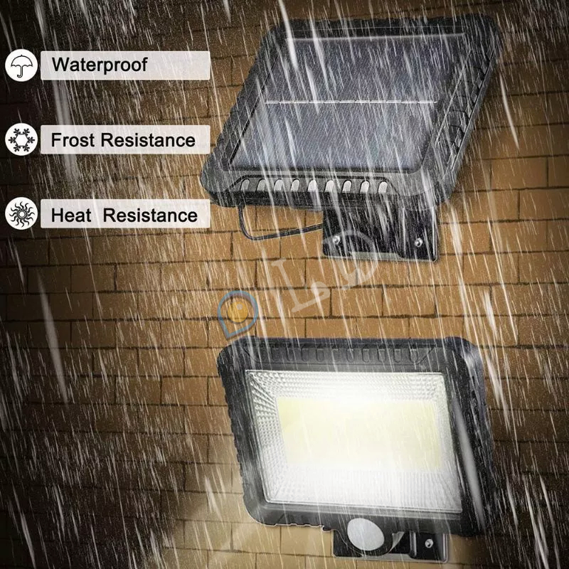 [COD]  Lampu Led Tenaga Surya Lampu Sorot Dengan Remote 6 COB Waterproof / Lampu Tenaga Surya Led /Lampu Tembak Tenaga Matahari - Lampu Sorot Solar Cell COB