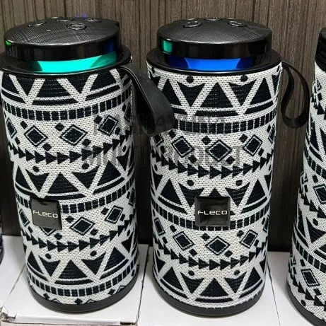 SPEAKER BLUETOOTH FLECO MOTIF BATIK SUPORT MP3/RADIO/AUX/MEMORY