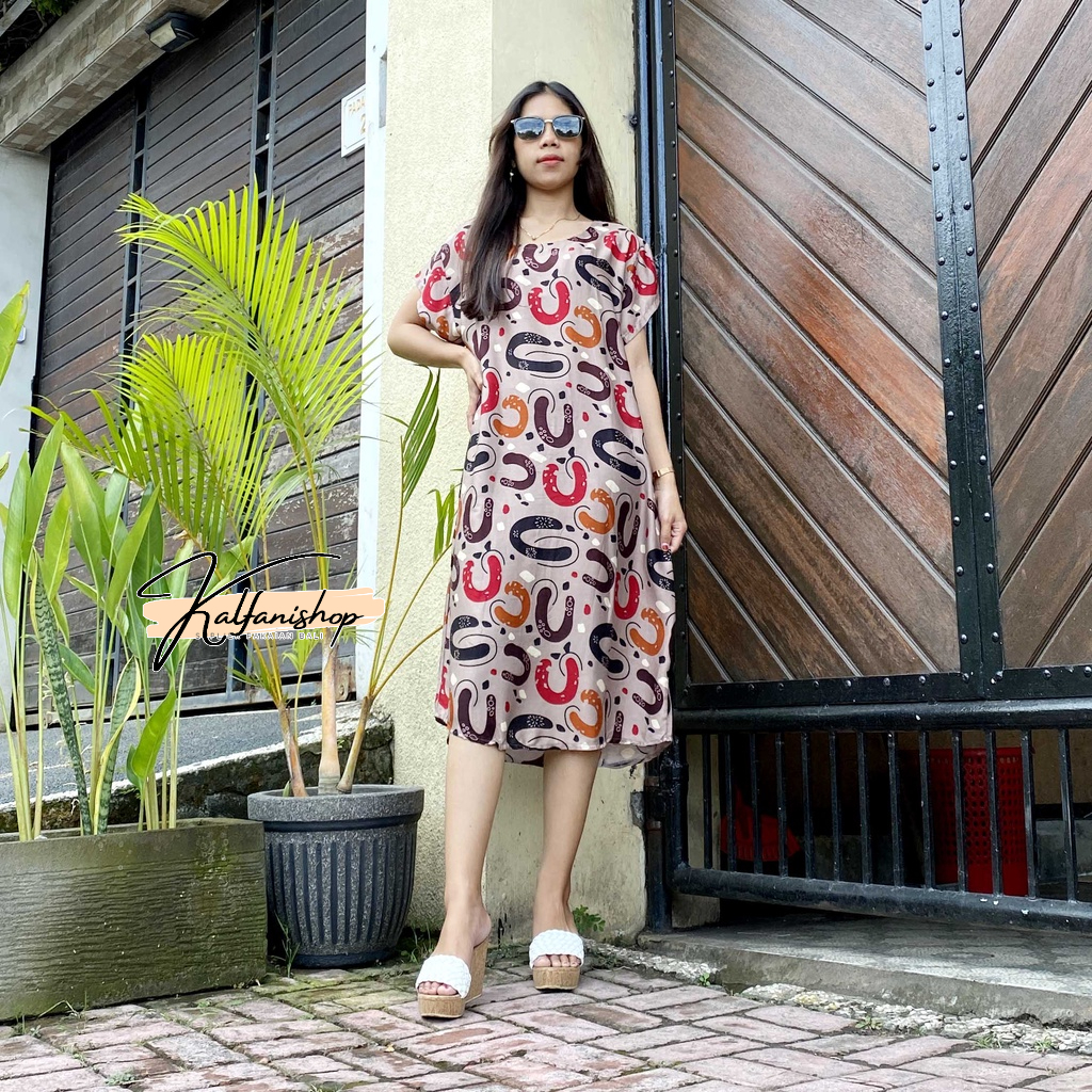 Daster Dress Bali XL Coffee