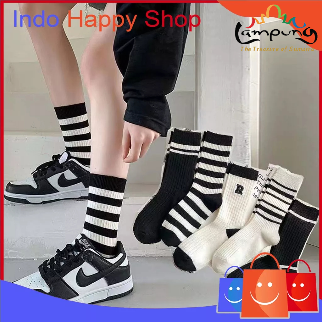 ⭐️𝐈𝐇𝐒 𝟗𝟐𝟐 𝐋𝐚𝐦𝐩𝐮𝐧𝐠⭐️Kaos Kaki Pria Wanita Kaos Kaki Panjang Kantor Olahraga Import