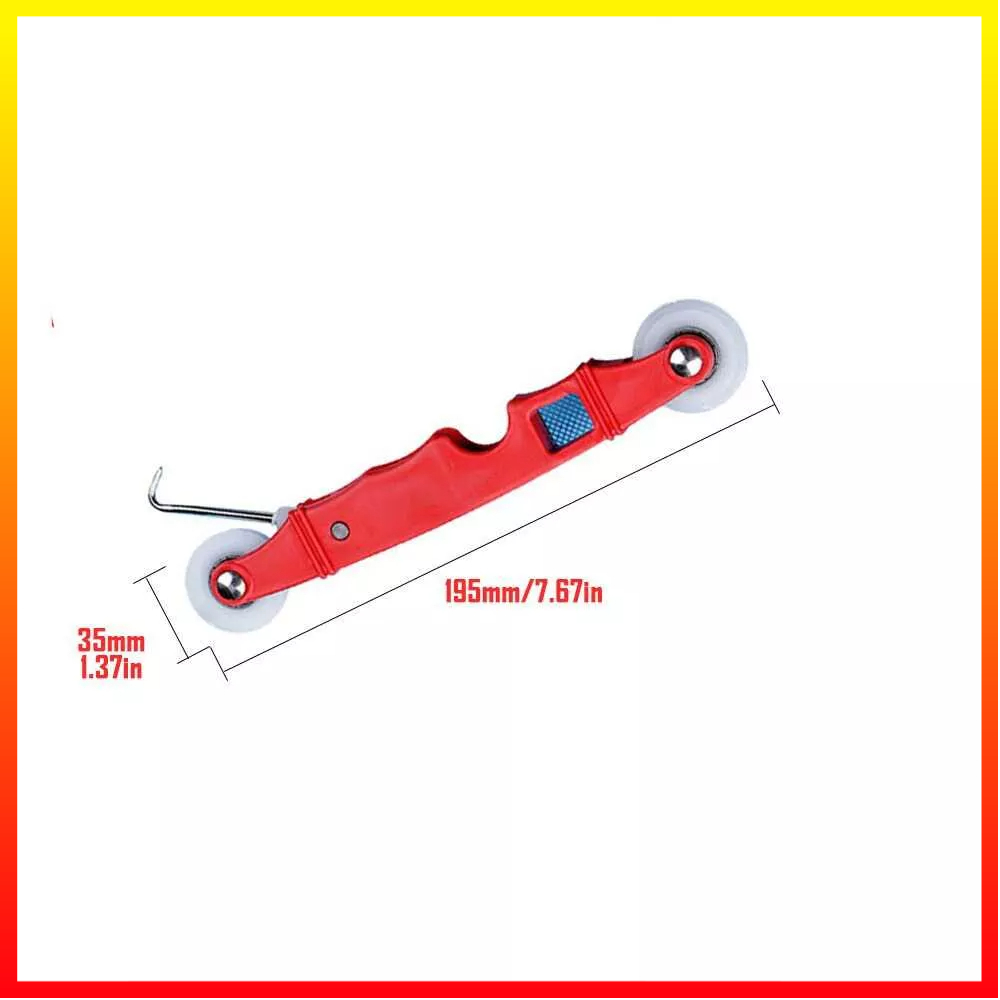Spline Rol Renovator Penggantian Aksesoris Instalasi Jaring Pasir Kasa Jendela Anti-Nyamuk Serangga Window Installation Screen Door 2 in 1 HSSecury HS02 - 7COT2VRE