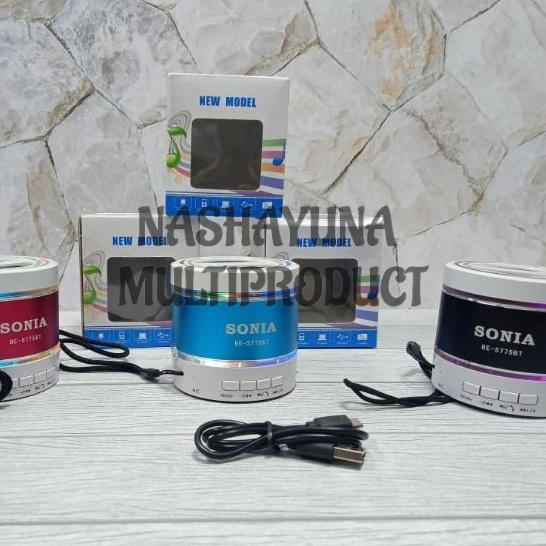 SPEAKER BLUETOOTH MINI SONIA BE-5775BT RADIO/MP3 RECHARGEABLE