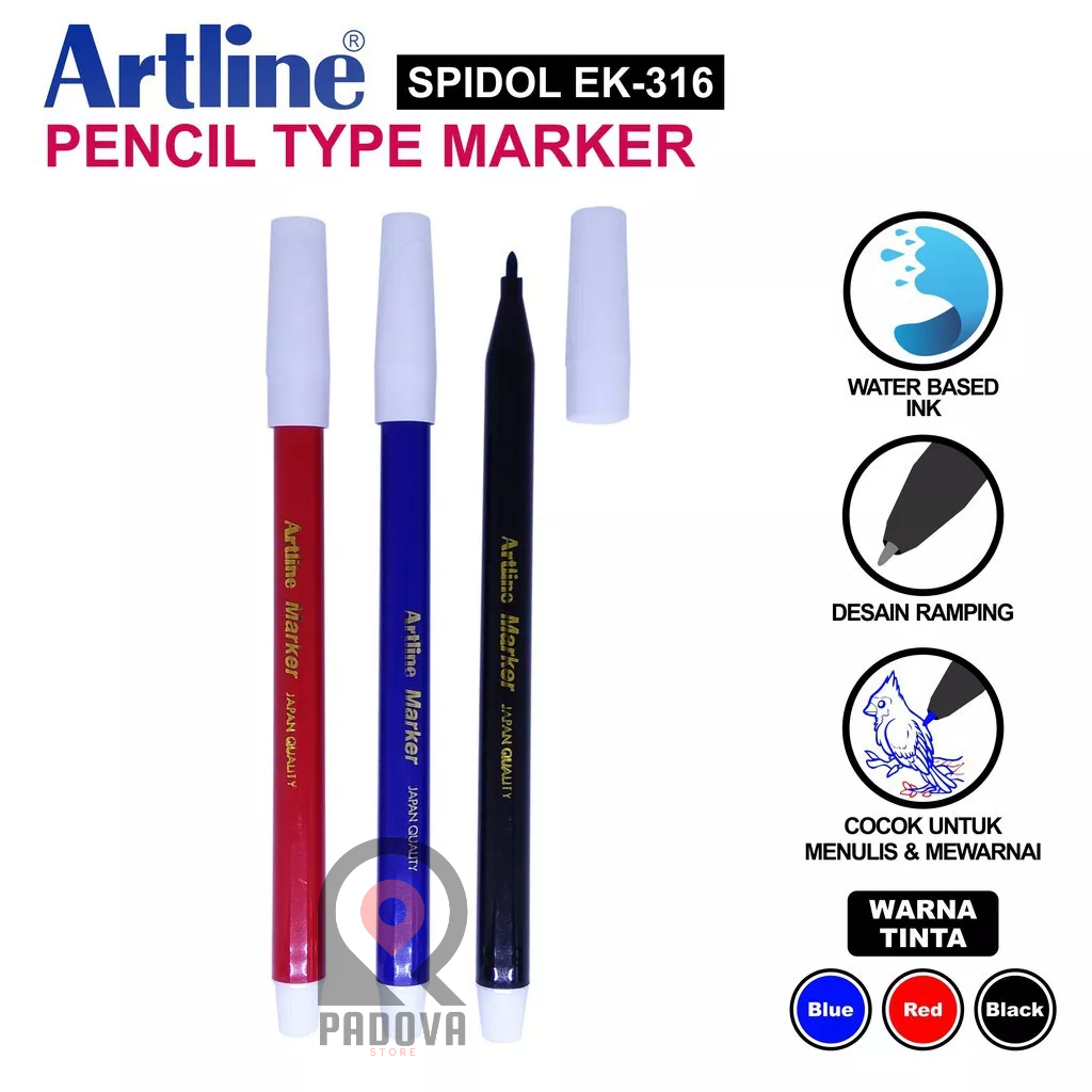 

Spidol Artline EK-316 (PER PCS)