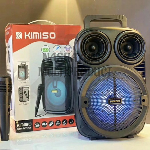 SPEAKER BLUETOOTH PORTABLE KIMISO MKC-338 RADIO/MP3 SPEAKER KARAOKE