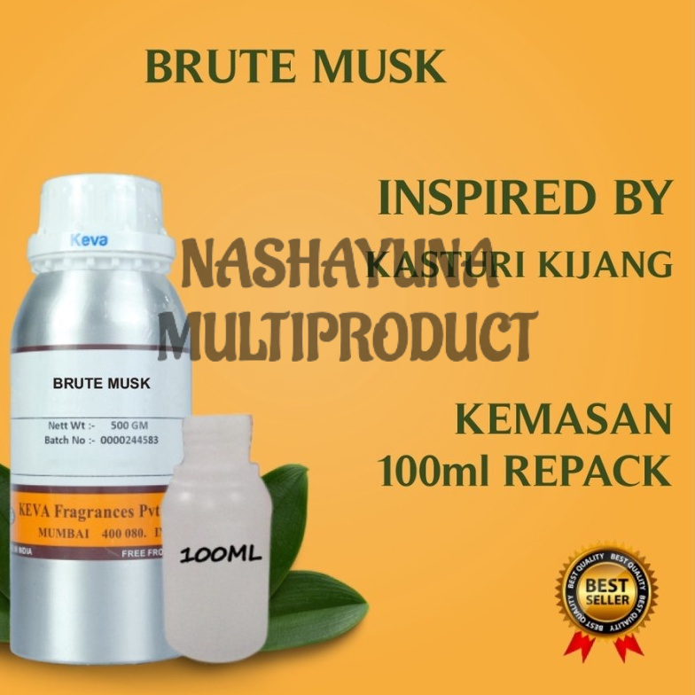 KASTURI KIJANG REPACK 100ML BIBIT PARFUM KEVA