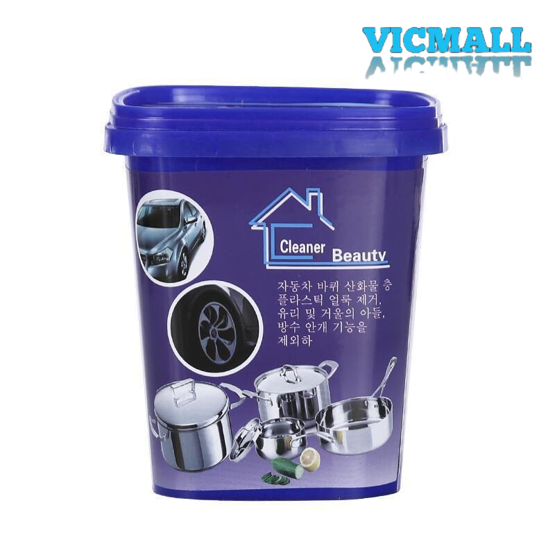VICMALL - KRIM PEMBERSIH PANCI DAN TEFLON NODA GOSONG STAINLESS SERBAGUNA 460gr