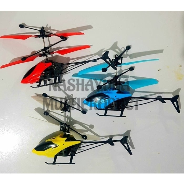 Promo Termurah!!! Helikopter Terbang Drone Sensor Tangan Free USB 2Pcs Berkualitas