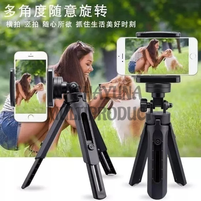 Stand HP Tripod Support Serbaguna Untuk Nonton Drakor Buat Zoom Meeting Atau TikTok Agar Tangan Tidak Pegal