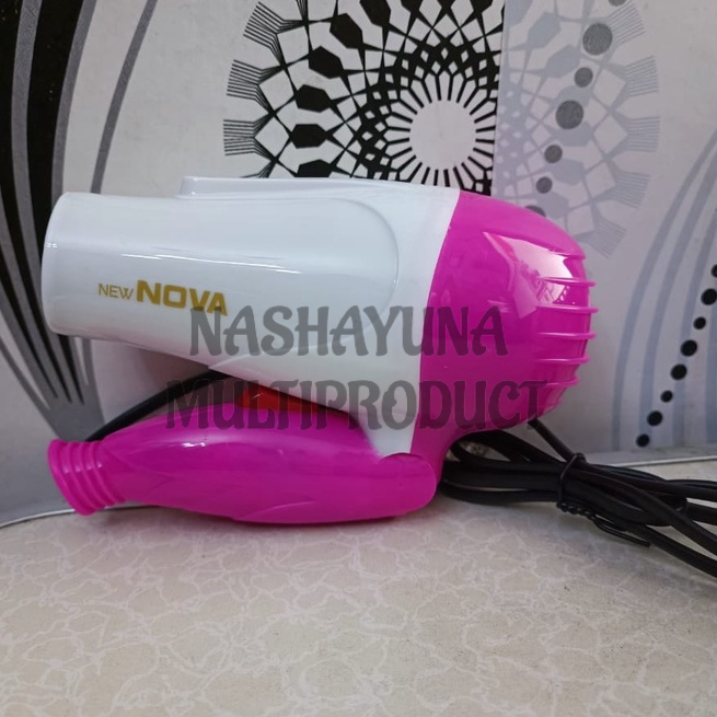 [PROMO] HAIR DRYER LIPAT NOVA N-1290 1000 W FOLDABLE PRAKTIS DIGUNAKAN