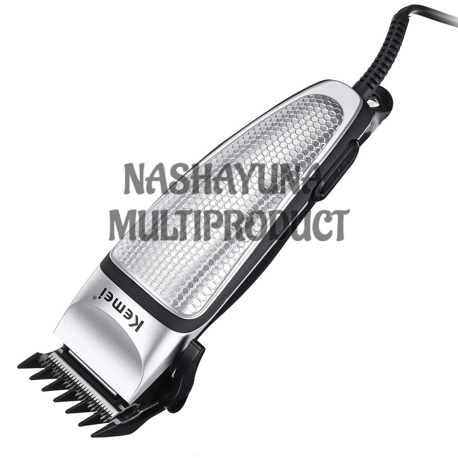 Kemei KM-4639 Electric Hair Clipper 2H Quick Charge PLUS Guntingnya