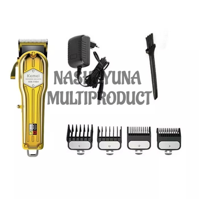 Alat Cukur Pangkas Rambut Kemei KM-1984 Hair Clipper Trimmer Wireless