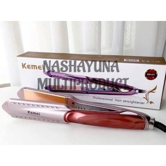 CATOK RAMBUT/PELURUS RAMBUT KEMEI KM-471 PROFESIONAL HAIR STRAIGHTENER