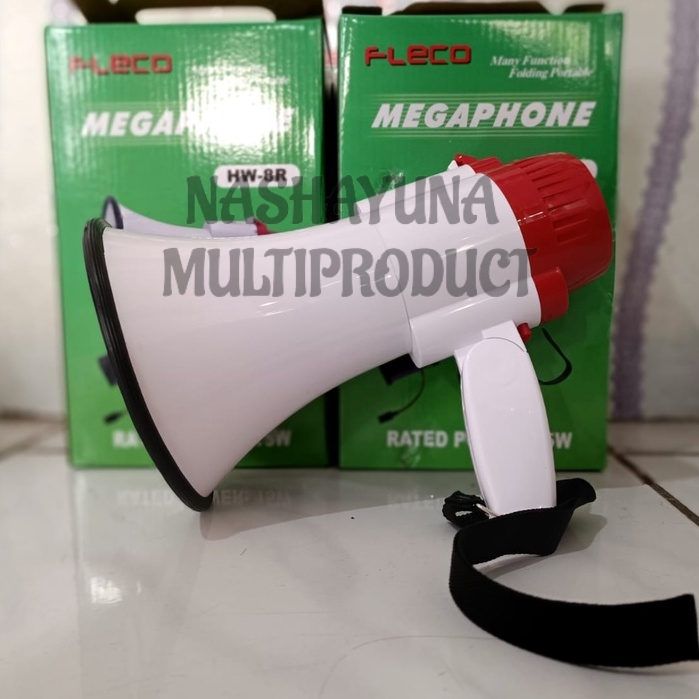 [PROMO HEBOH] MEGAPHONE FLECO HW-8R BISA MEREKAM GRATIS CAS DAN BATERAI