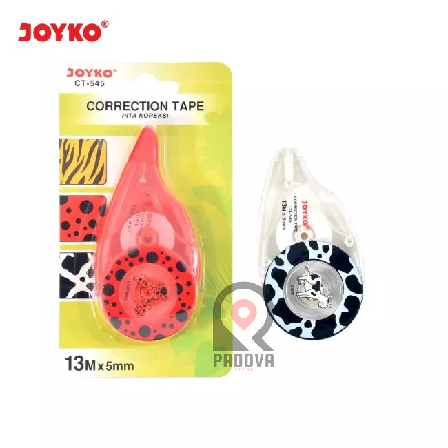 

Correction Tape / Tipe-Ex / Tipe X Kertas Joyko CT-545