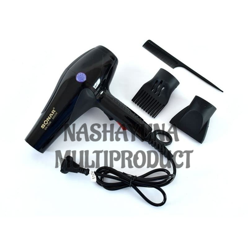 Promo!!! Hair Dryer Sonar SN-1236 Alat Pengering Rambut Bisa Panas / Dingin Berkualitas Terbaik