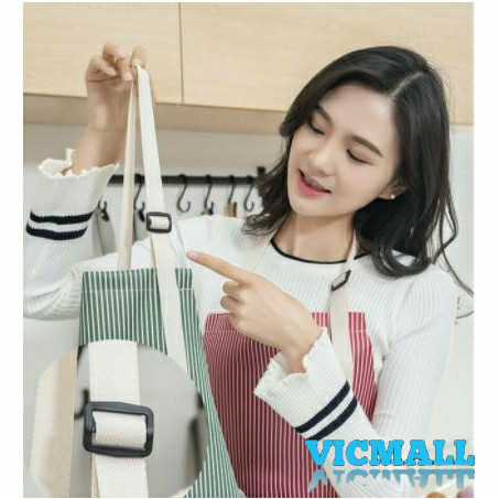 VICMALL - Celemek Apron Waterproof / Celemek Dapur Anti Minyak Tahan Air