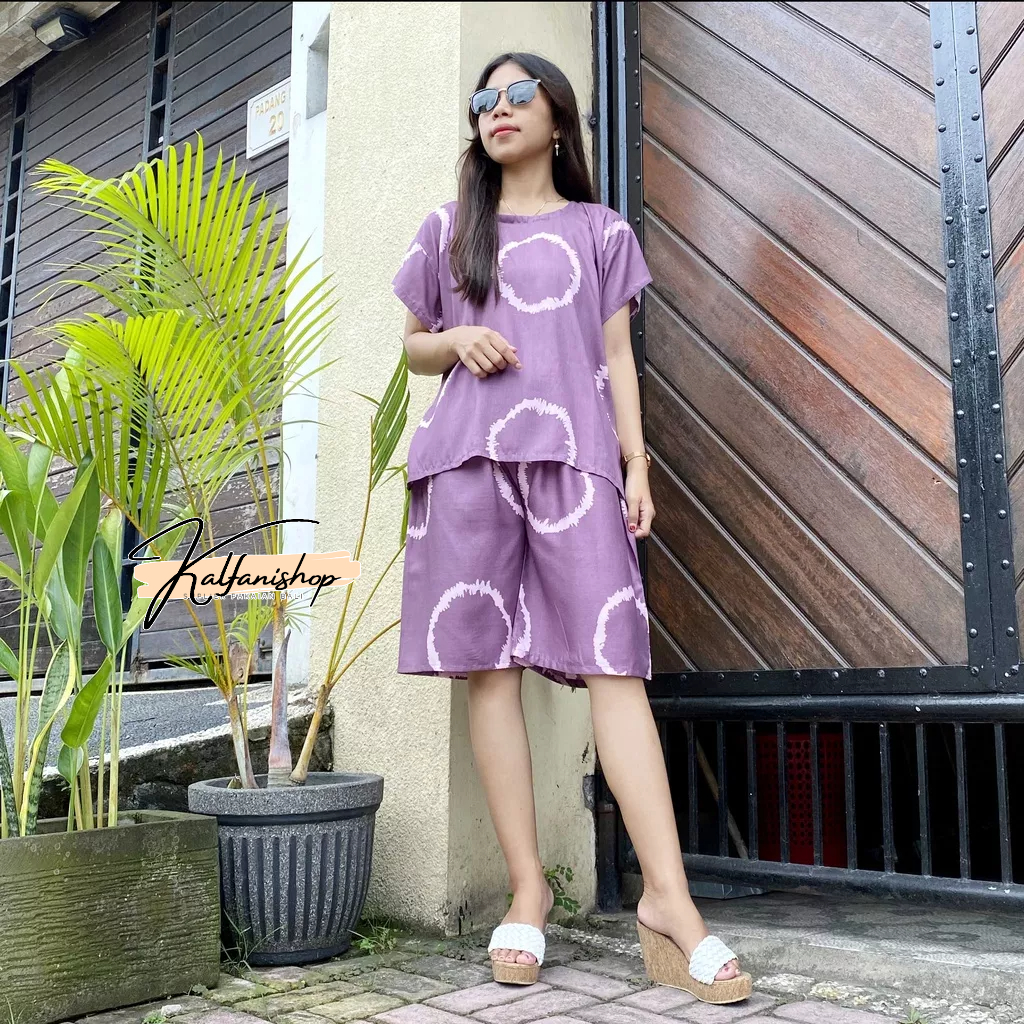 Babydoll Setelan Pendek Bali Vanesa