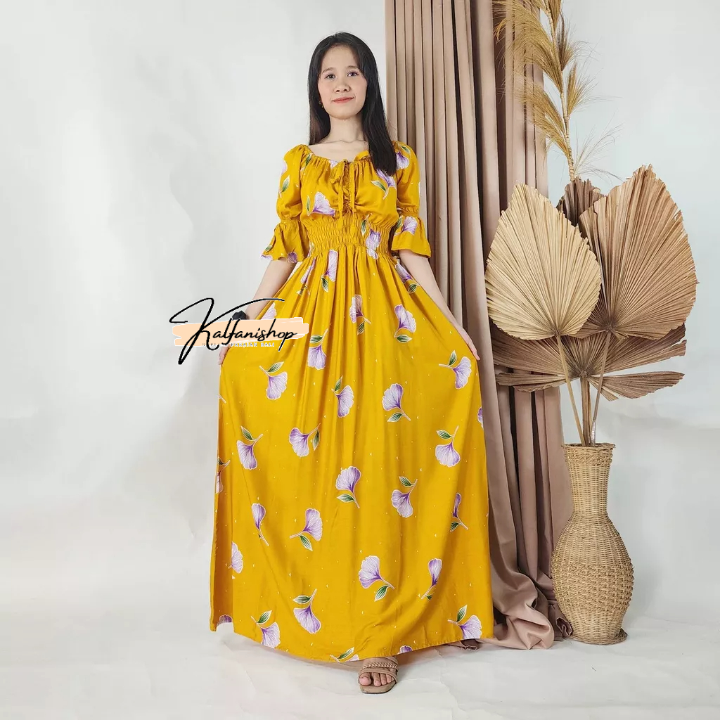 Dress Bali Andini Jumbo Panjang