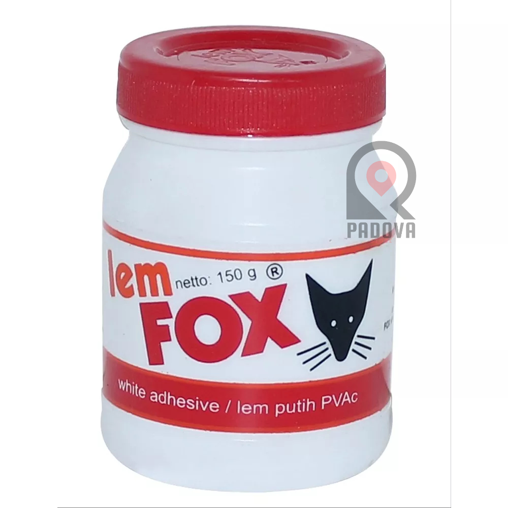 

Lem Putih PVAc / Lem Fox Putih 150gr