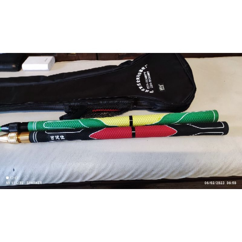 Stick gateball pro merk BJJ dua warna dikirim dari Sleman