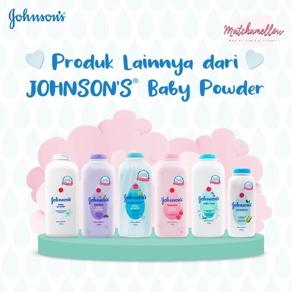 ❄️MATCHA❄️ [ 200 GR ] JOHNSON'S BABY POWDER - BEDAK BAYI JOHNSON BABY BPOM