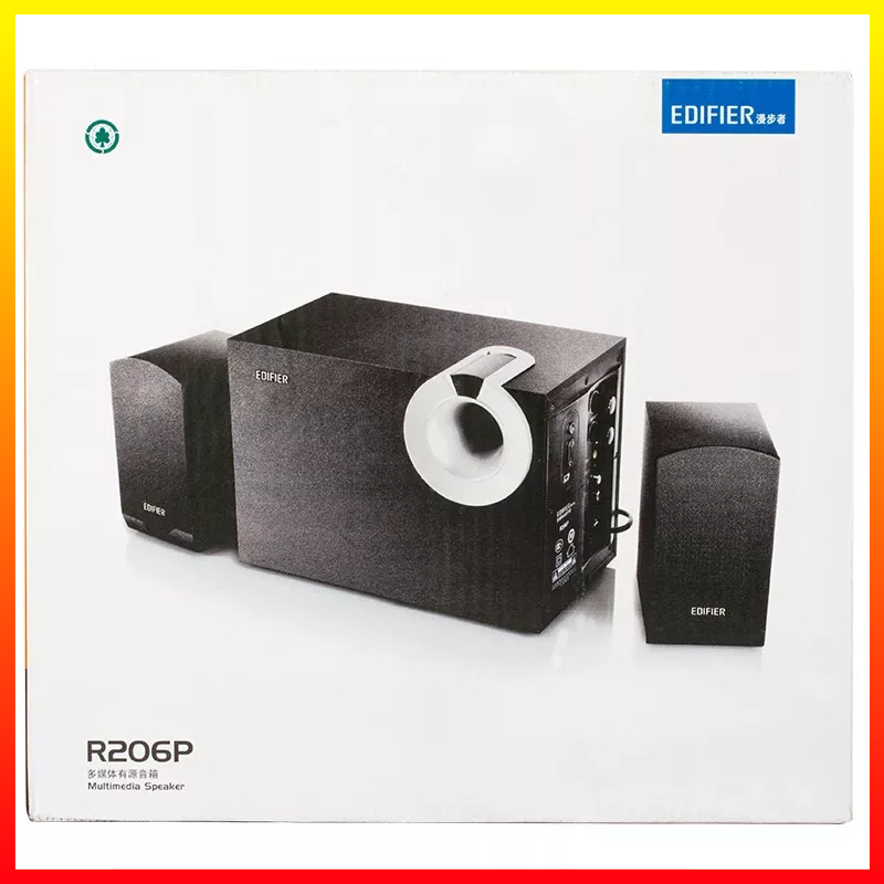 Subwoofer Speaker System Multimedia 2.1 Komputer Notebook TV Audio Bluetooth Edifier M206BT - I7SK2RBK