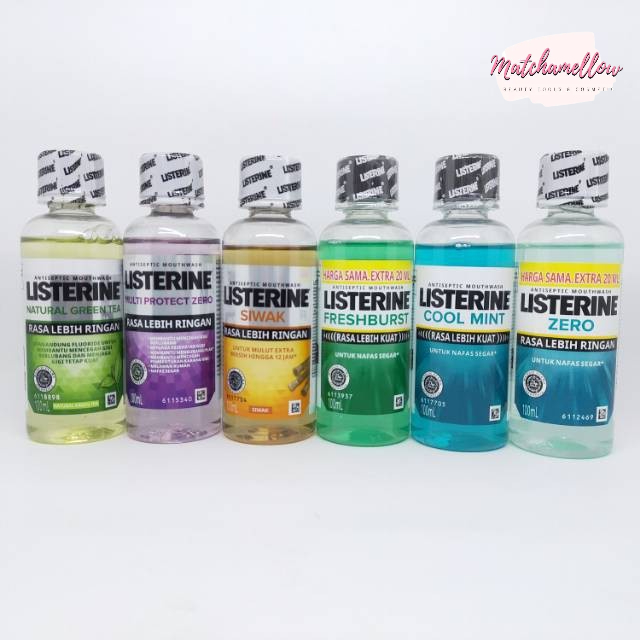 ❄️MATCHA❄️ LISTERINE ANTISEPTIC MOUTHWASH - OBAT KUMUR ANTISEPTICK FRESH