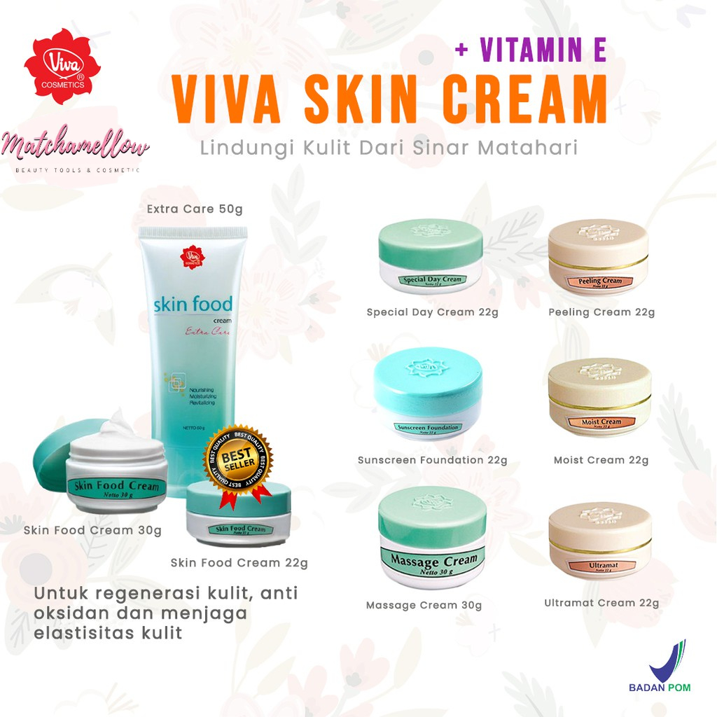 ❄️MATCHA❄️ VIVA FACE BODYCARE CREAM /SKIN FOOD DAYCREAM MOIST ULTRAMAT SUNSCREEN PEELING CREAM