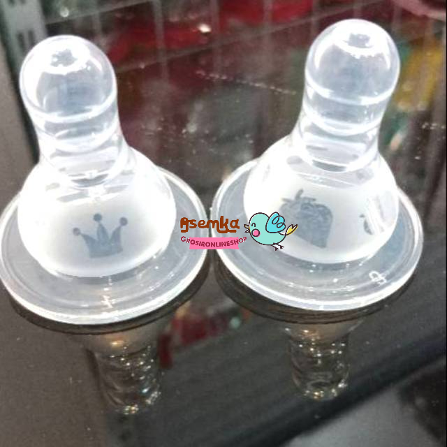 KARET DOT STROBERI MAHKOTA / dot ulir terbaik/ dot ulir karakter / dot botol susu /dot silicone