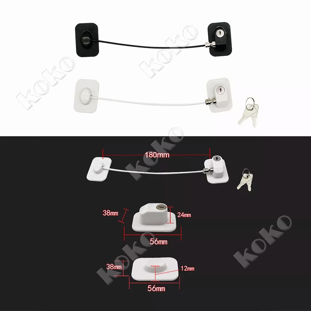 Child Window Safety Lock/Kunci Pengaman Anak Bayi Lemari Jendela Pintu/Kunci Kulkas Pengaman Bayi