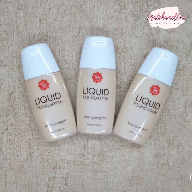 ❄️MATCHA❄️ VIVA LIQUID ULTRA FOUNDATION COVERING CREAM CONCEALER - ALAS BEDAK ORIGINAL BPOM