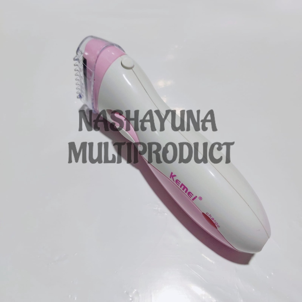 Alat Cukur Bulu Kemei KM-3018 Lady Shaver Woman Cukuran Wanita KM 3018