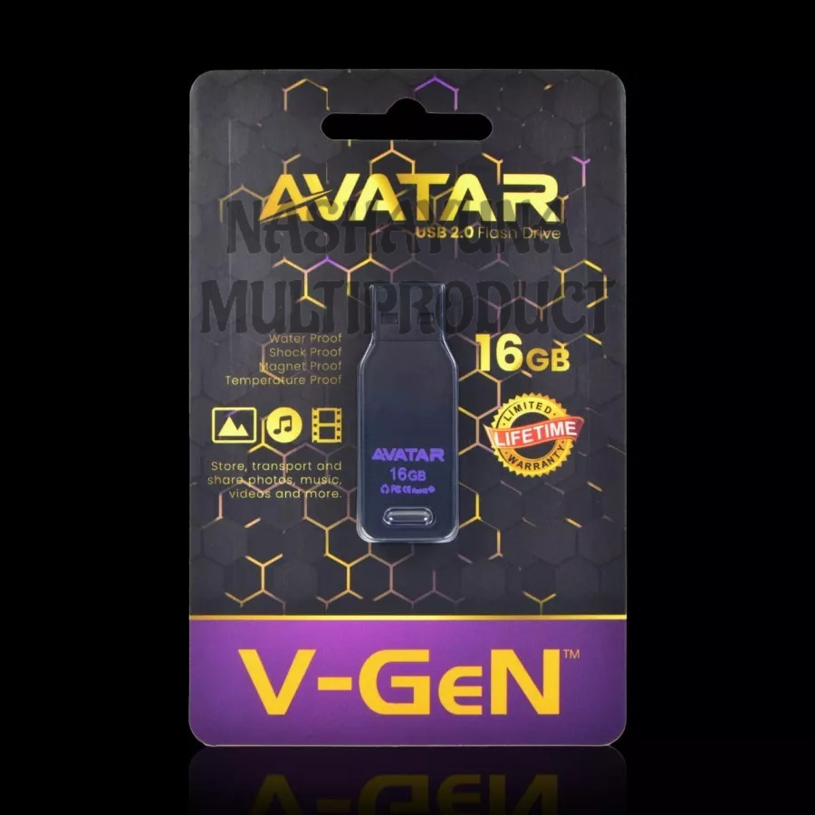 FLASDISK V-GEN AVATAR 8GB-16GB-32GB-64GB LIMITED TIME