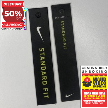 

NIKE EKTRA LABEL TAG HANGTAG SUPER PREMIUM CO 1X DI KIRIM 600PCS