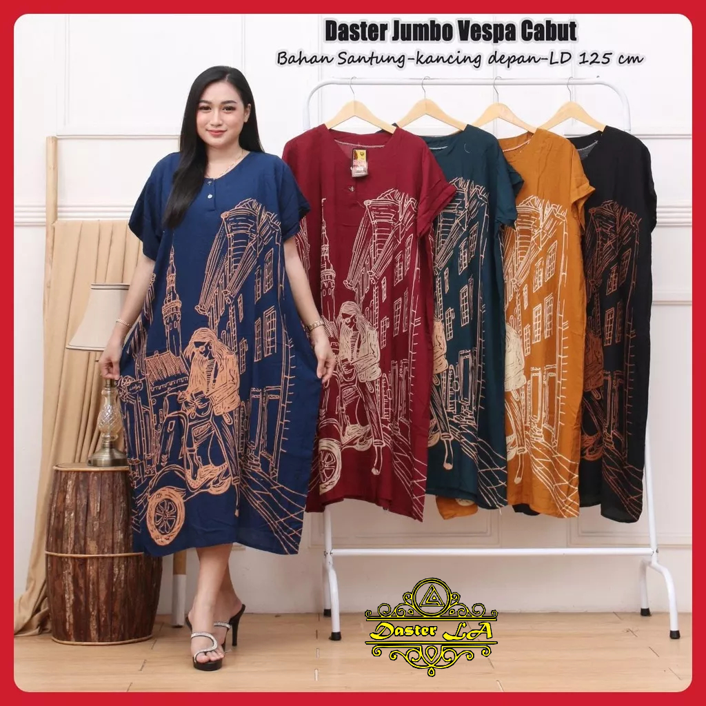 DASTER JUMBO VESPA CABUT LD 125 / DASTER BUMIL BUSUI / DASTER JUMBO MURAH KEKINIAN