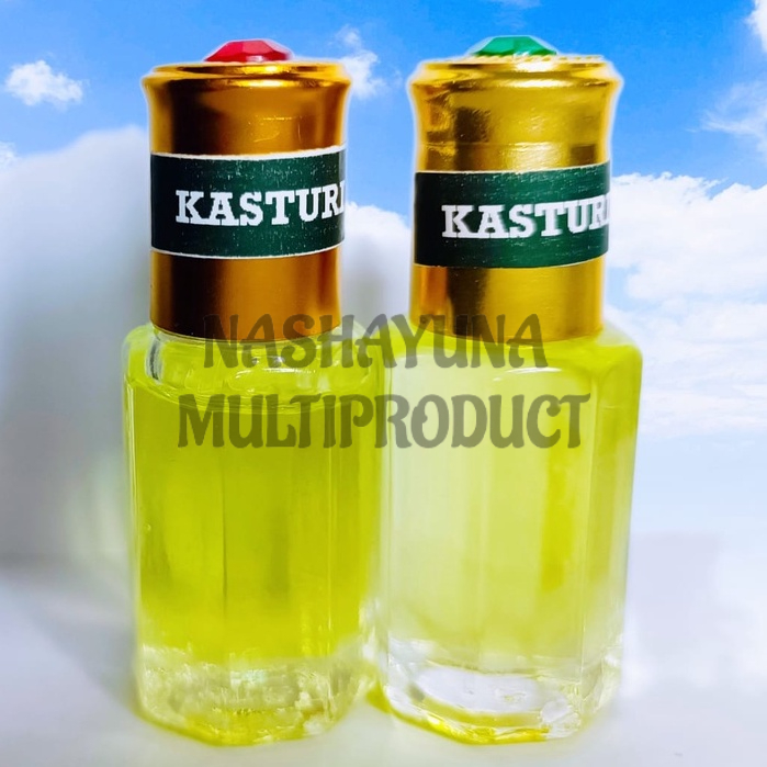 PROMO ISI 6-24 BOTOL MINYAK KASTURI/CENDANA/BACCARAT/HAJAR ASWAD 100% NON ALKOHOL KUALITAS TERJAMIN