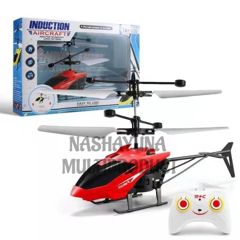 NEW Mainan Helikopter Remote Control RC Mainan Helikopter SNI Anak - Packing Kardus